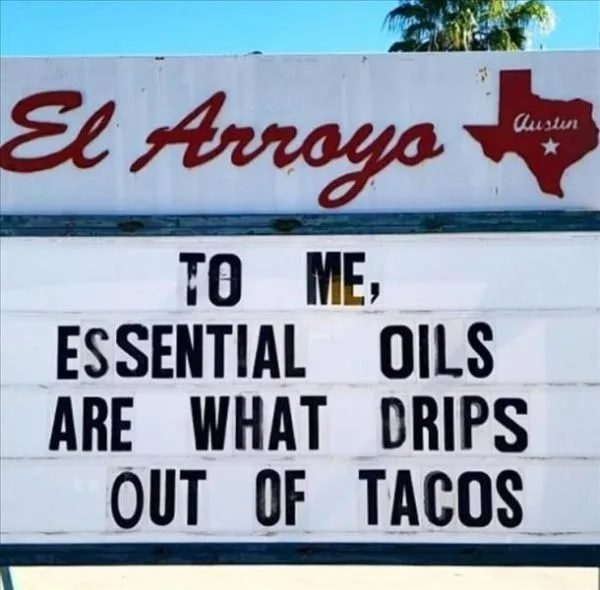 essential oil meme