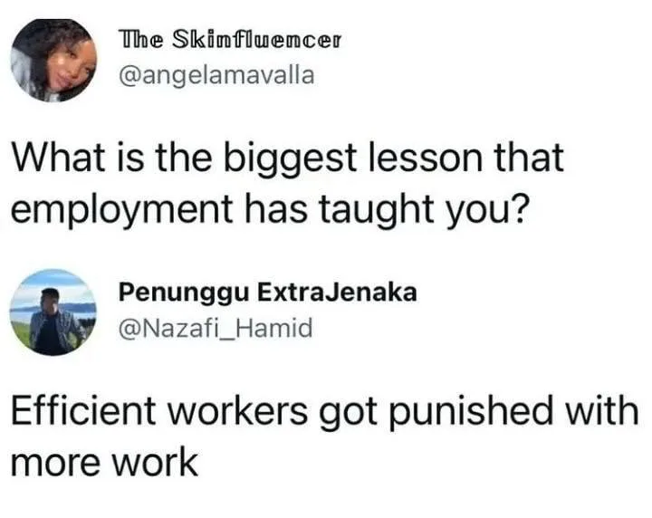 efficiency meme