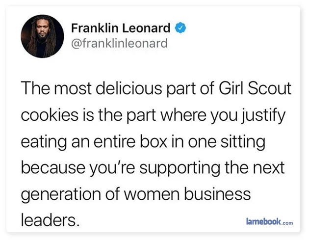 Girl Scout Cookies meme