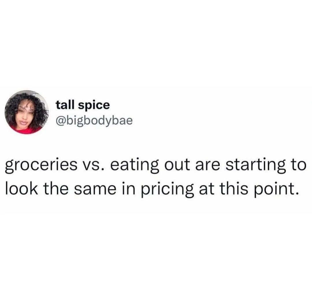eating out meme