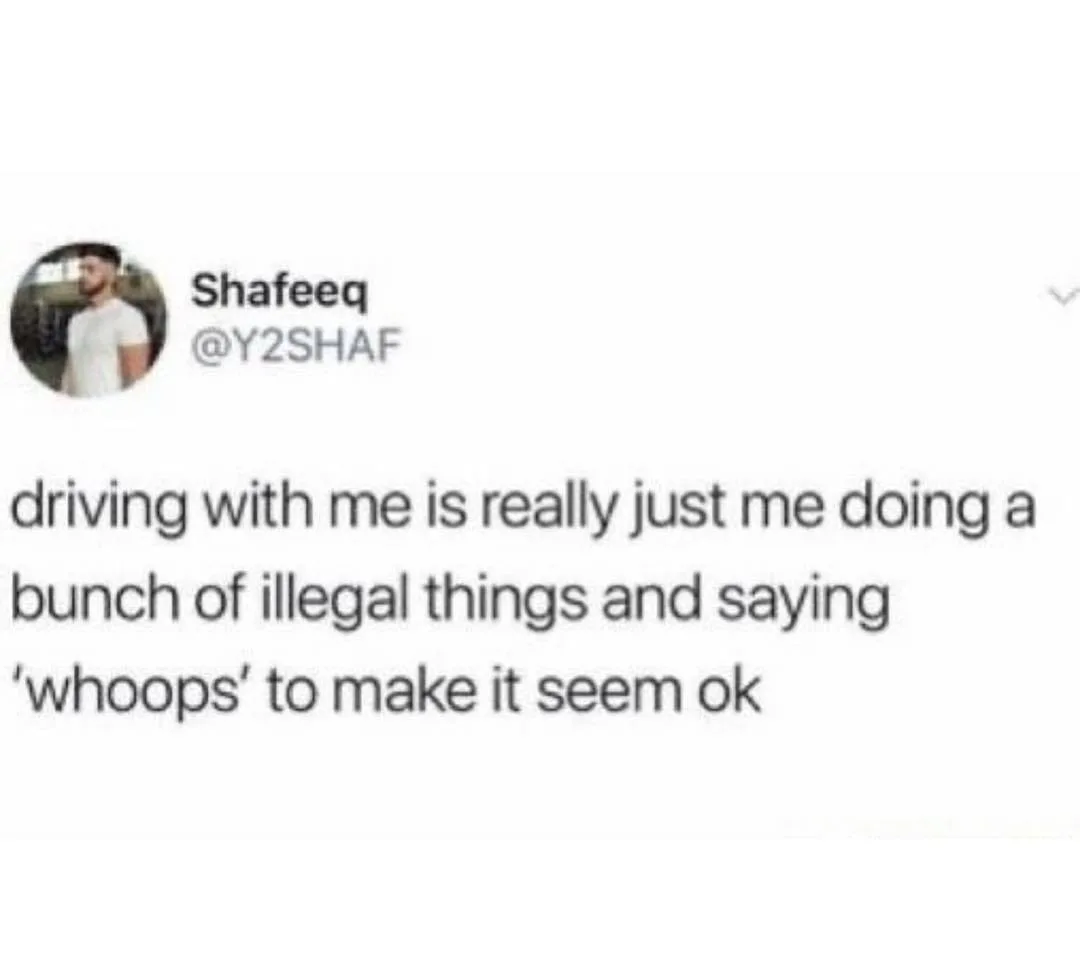 bad driver meme