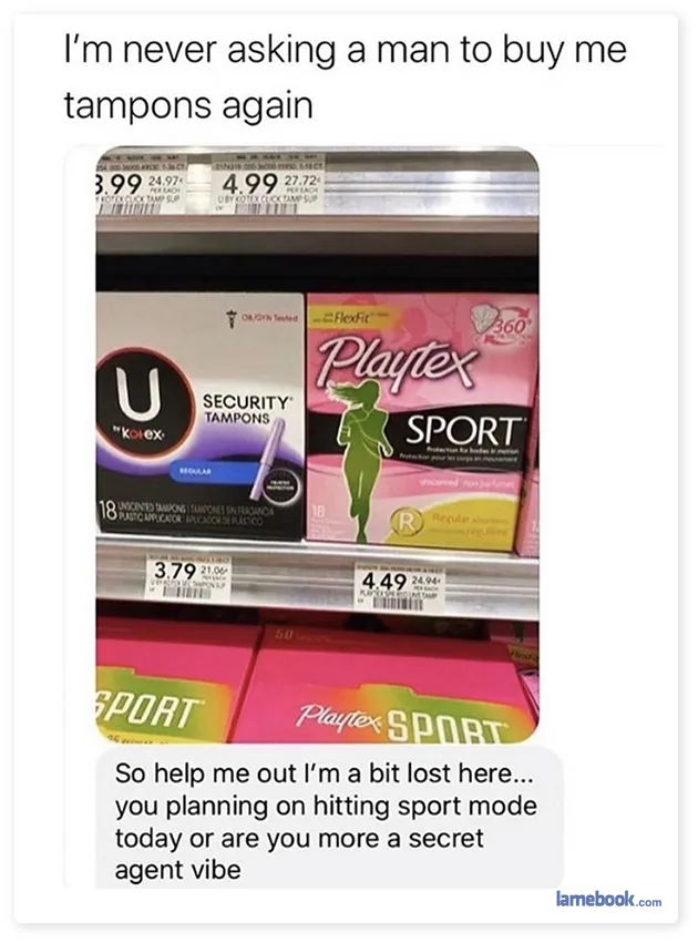 tampon meme