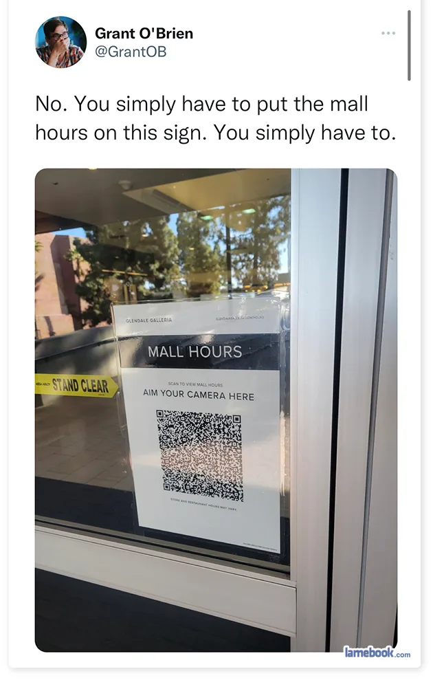 QR code meme