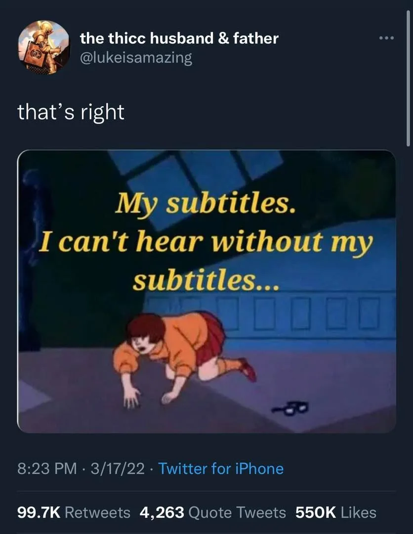 subtitle meme