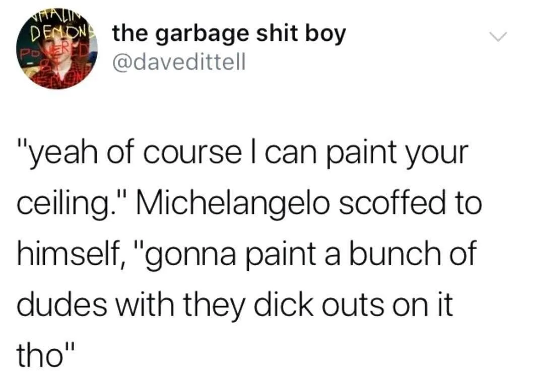 michaelangelo meme