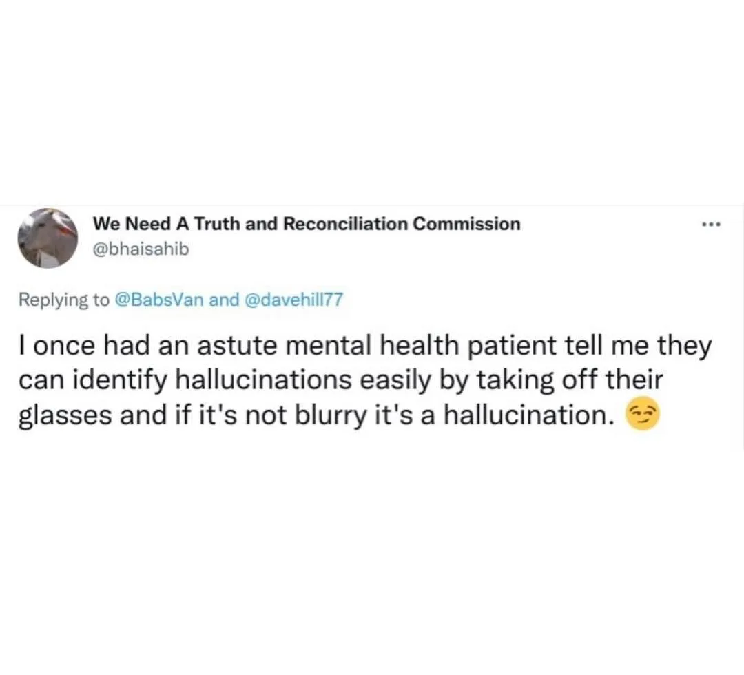 hallucination meme