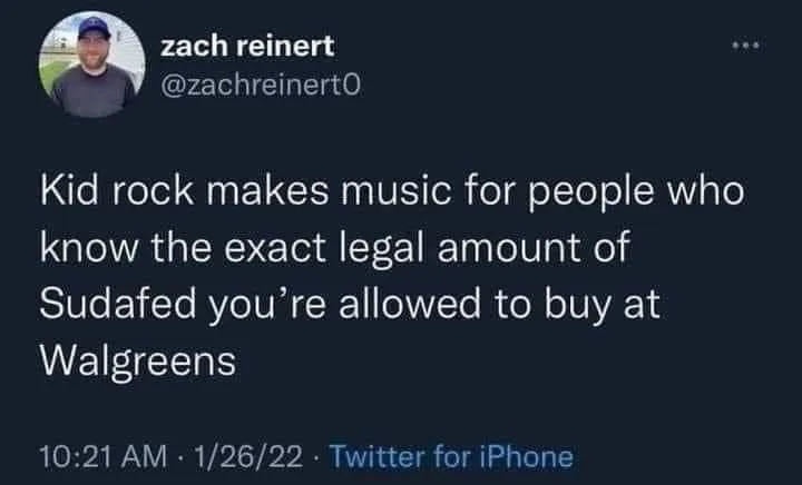 Kid Rock meme