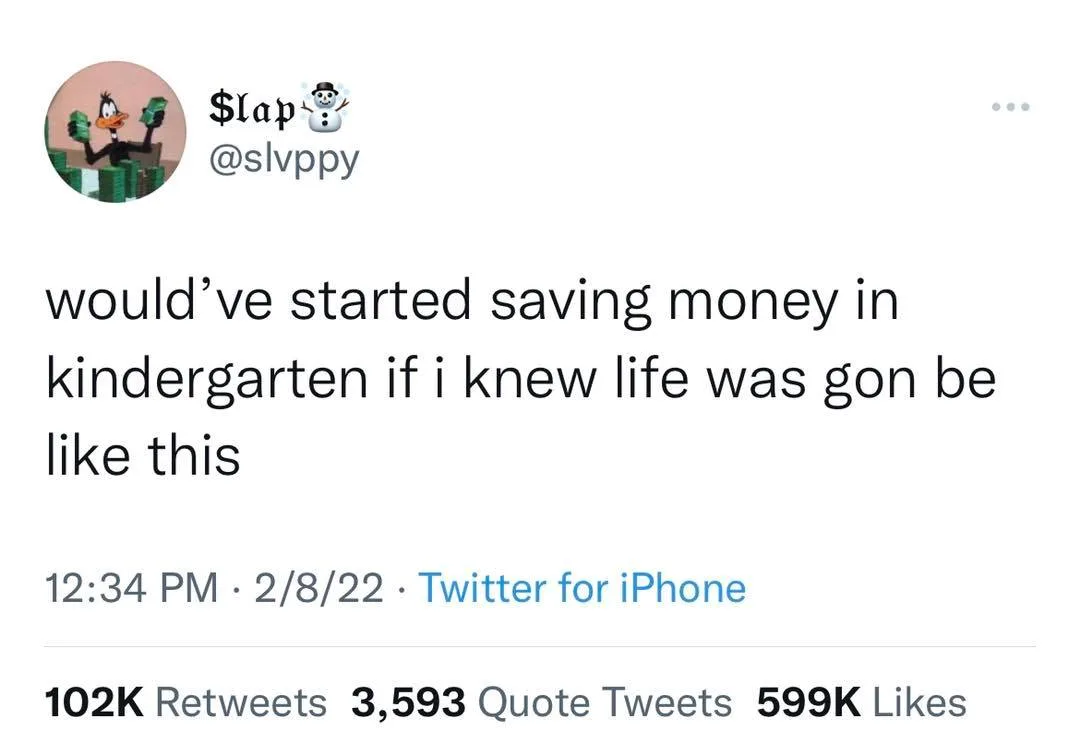 saving money meme
