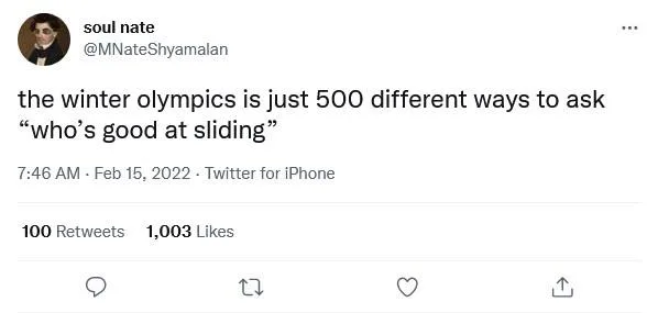 Winter Olympics meme