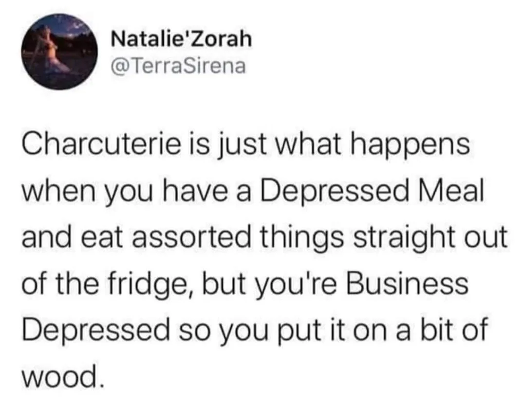 charcuterie meme
