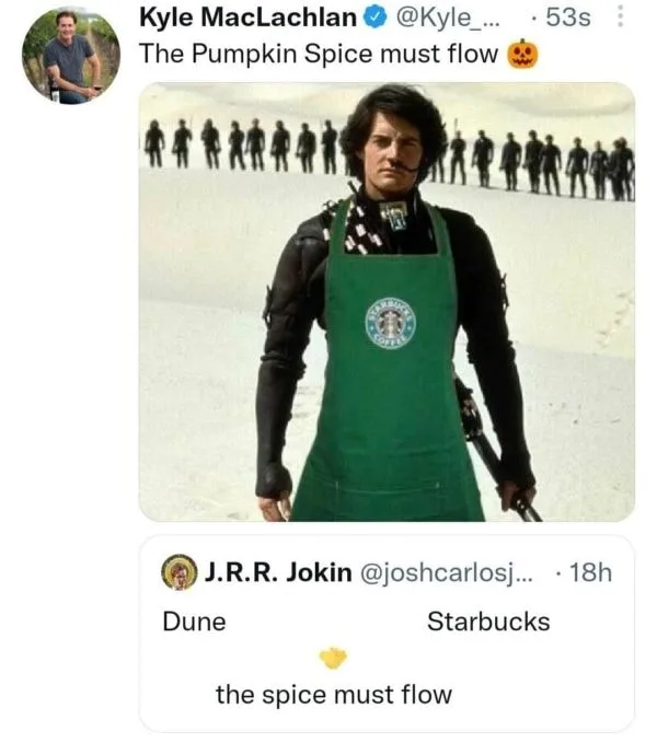 pumpkin spice meme