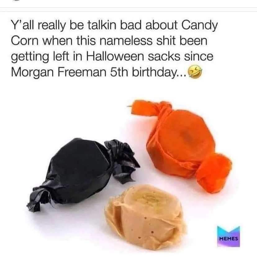 candy corn meme