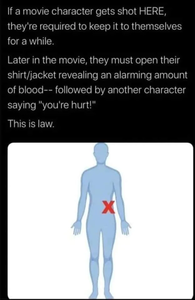 getting shot meme
