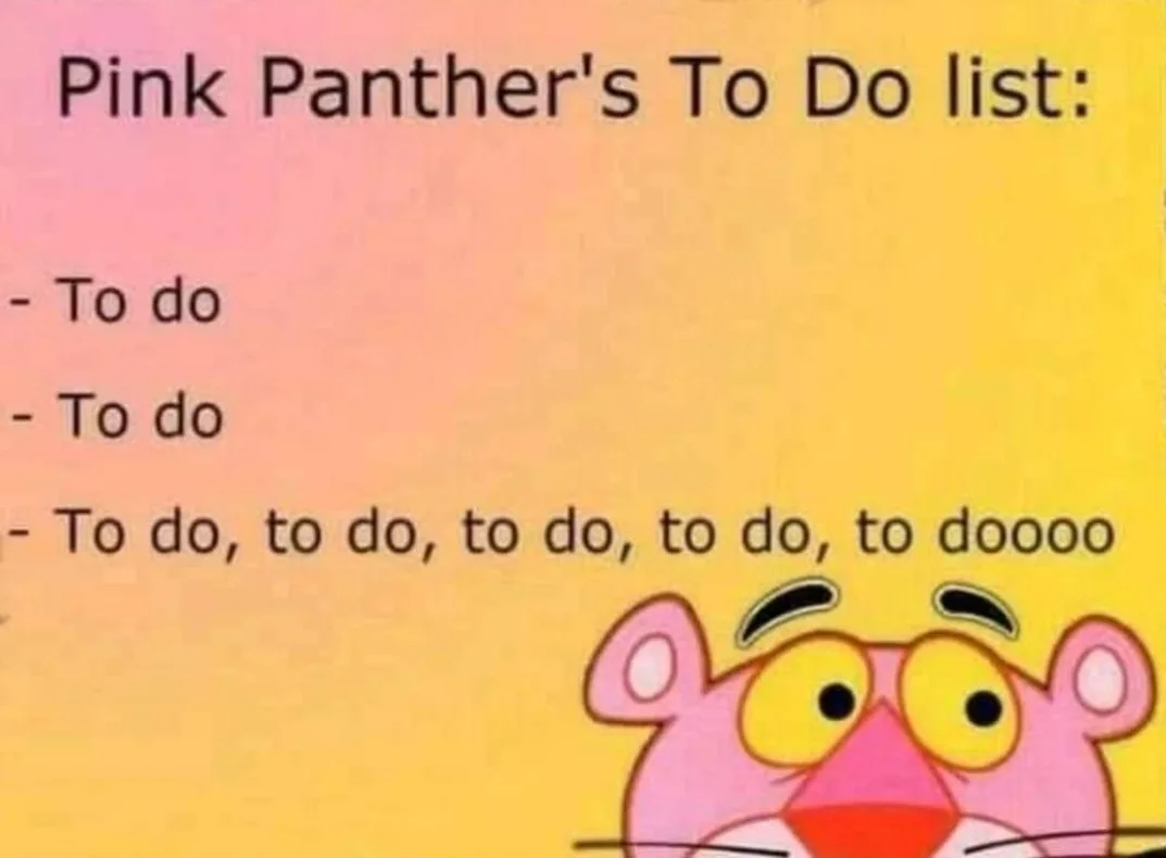 to-do list meme