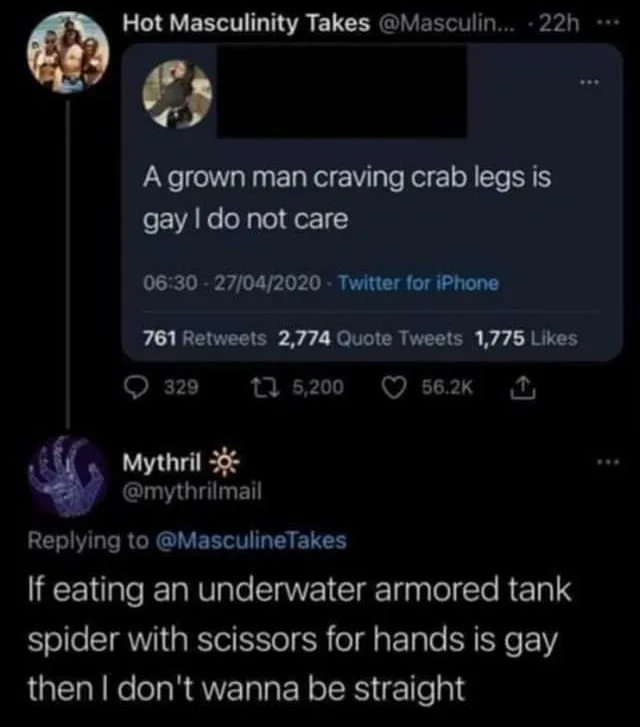 crab legs meme
