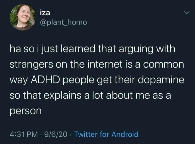arguing online meme