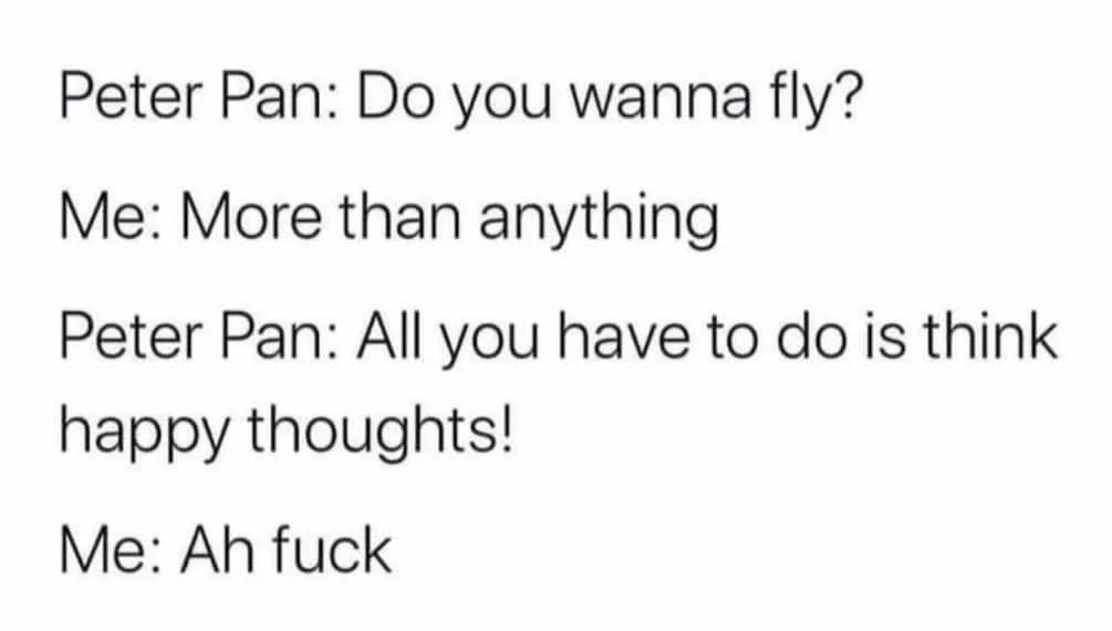 Peter Pan meme