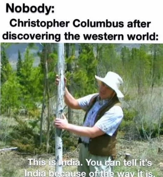 Christopher Columbus meme