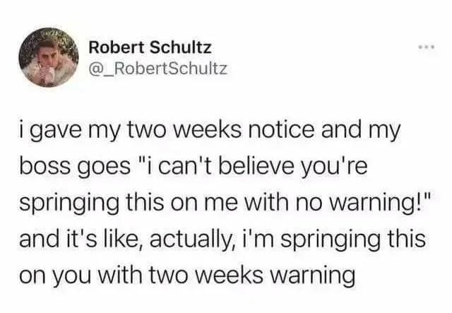 quitting meme