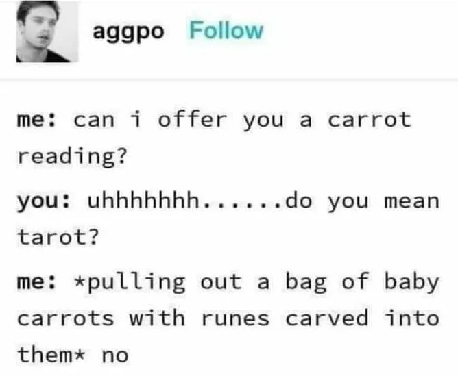 tarot meme