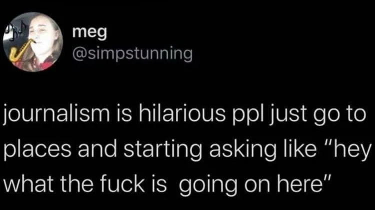 journalism meme
