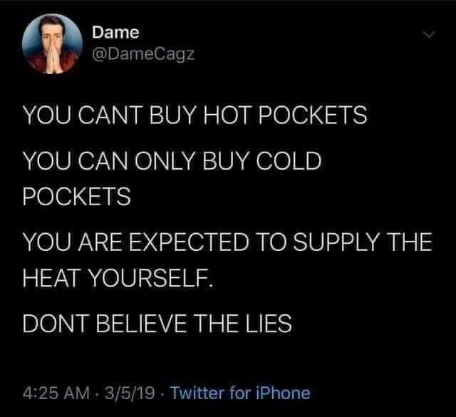Hot Pocket meme