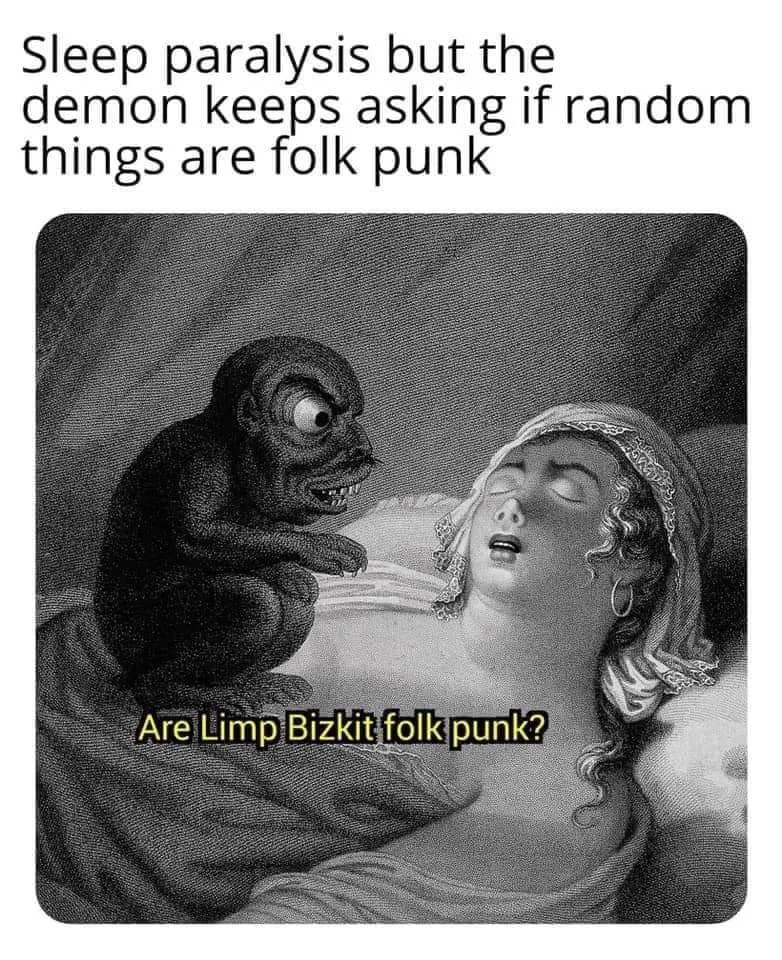 folk punk meme