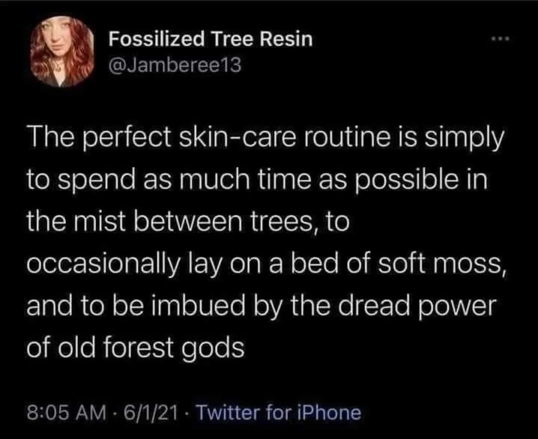 skin care meme