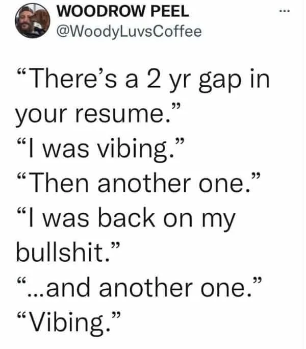resume meme