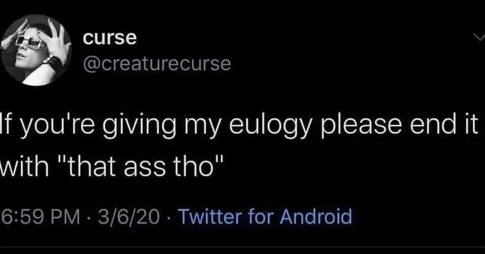 eulogy meme