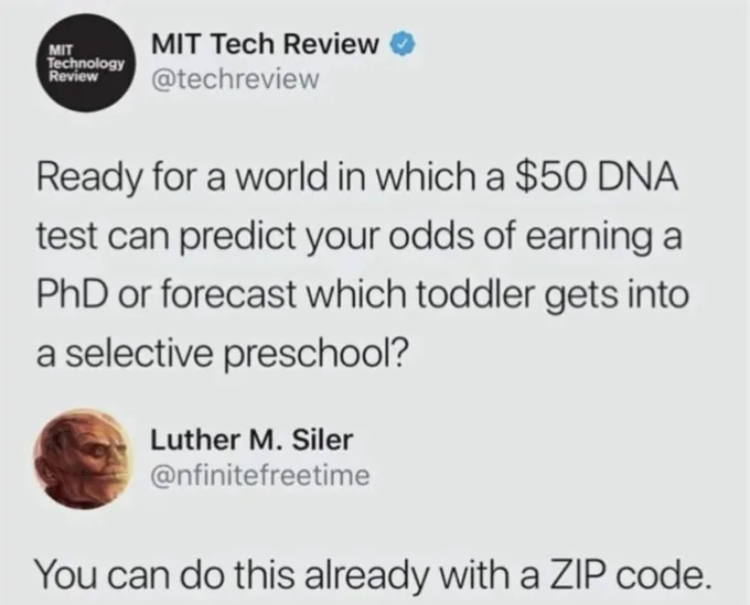 ZIP code meme