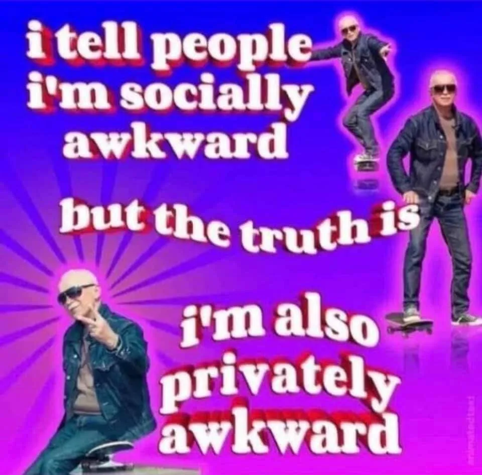 social awkwardness meme