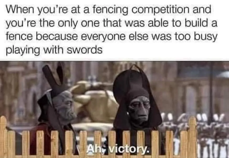 fence meme