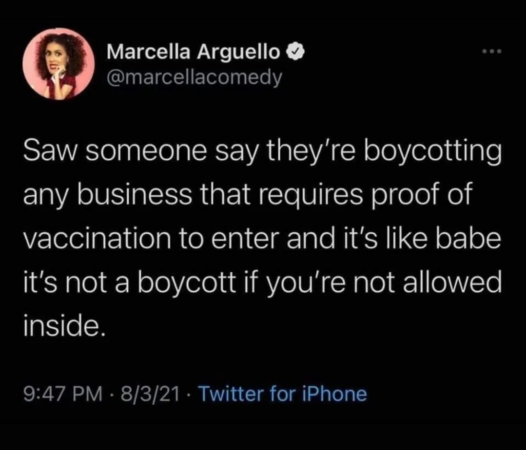 Boycott meme
