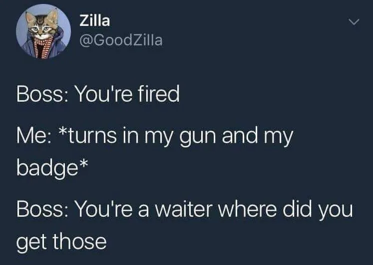 getting fired meme