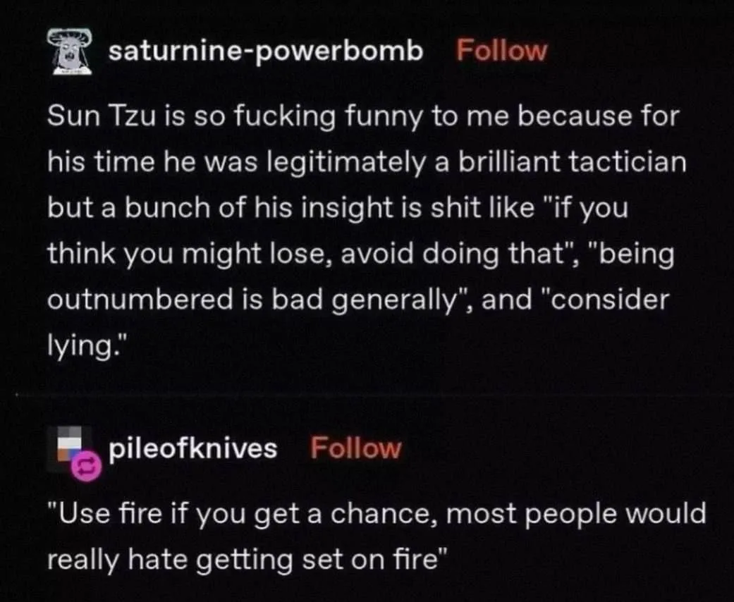 Sun Tzu meme