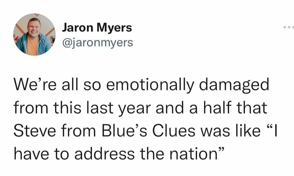 Blue's Clues meme