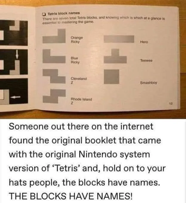 Tetris meme
