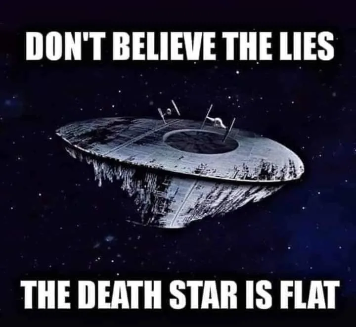 flat earther meme