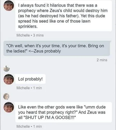 Greek mythology meme