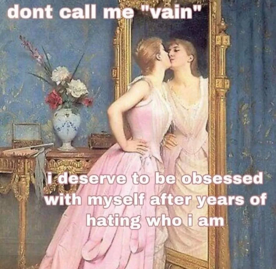 self-hatred meme