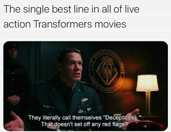 Transformer meme