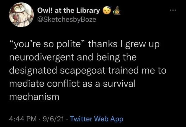 being polite meme
