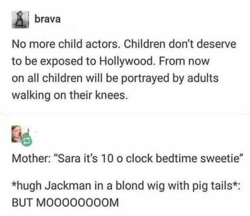 child actor meme