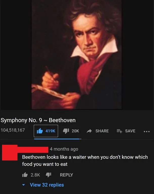 Ludwig van Beethoven meme