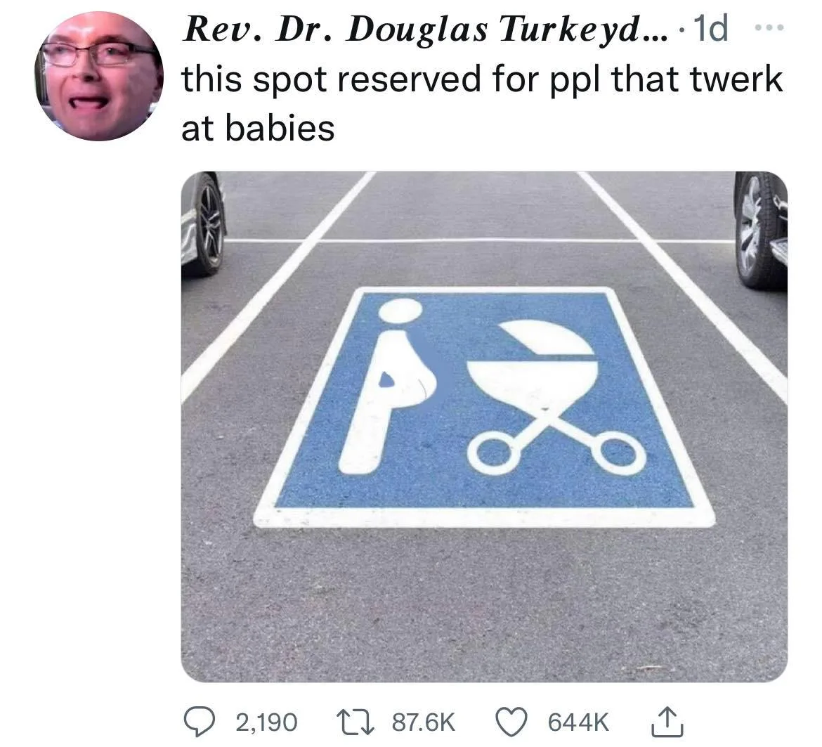 parking spot meme