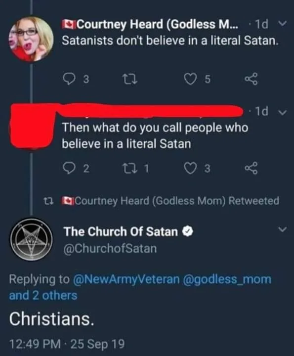 satanism meme