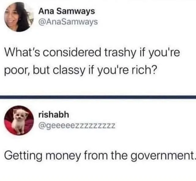 welfare meme