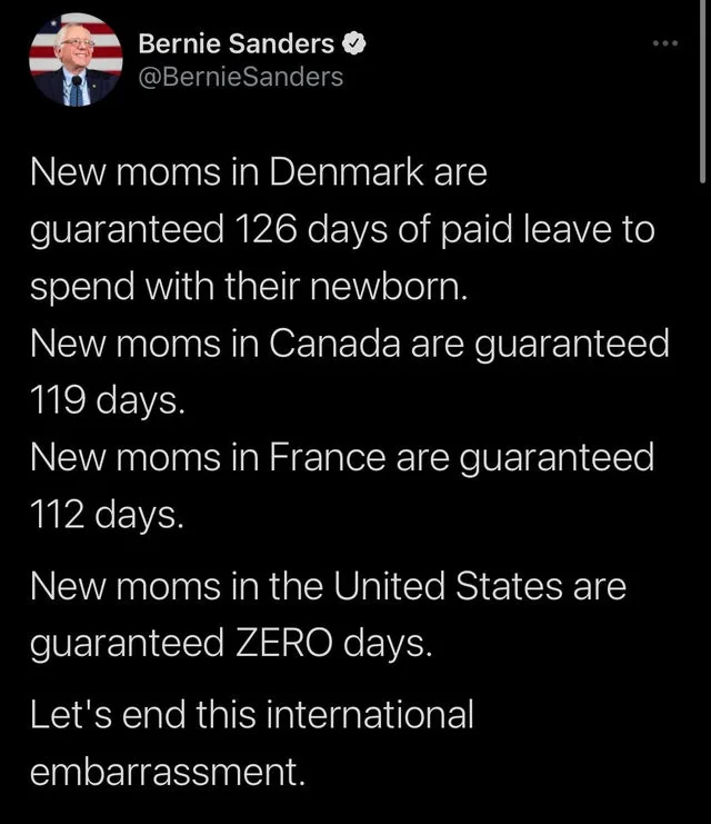 paid family leave meme
