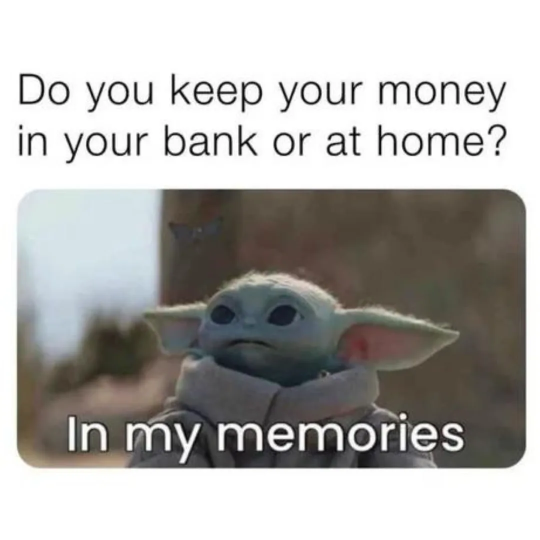 saving money meme